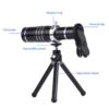 Universal Mobile Phone 18X Zoom Camera Telescope Lens with Tripod Mount