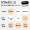 Dermablend Banana Powder Illuminating Loose setting Powder - 18g