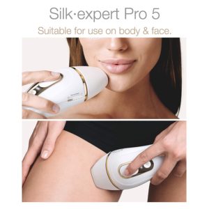 Braun IPL Hair Removal for Women Silk Expert Pro 5 PL5137 with Venus Swirl Razor