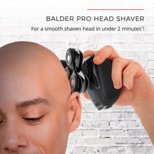 Remington Balder Pro Head Shaver, Black, 1 count